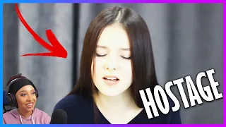 Daneliya Tuleshova - Hostage (Billie Eilish cover) | REACTION