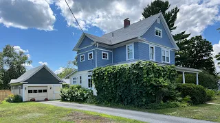 Northern Vermont Victorian Home For Sale - 187 Beach St Derby Line VT