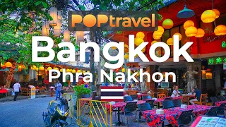 Walking in BANGKOK / Thailand 🇹🇭- Phra Nakhon - 4K 60fps (UHD)