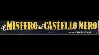 Il Mistero del Castello Nero Film completo 1952
