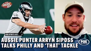 SPECIAL GUEST Aussie NFL Punter Arryn Siposs: Crazy Philly fans, my journey & THAT chase down tackle