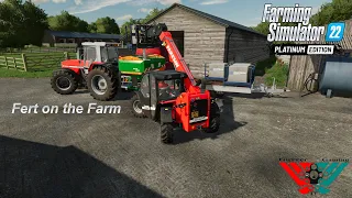 Farming Simulator 22 ¦ Court Farm Fert Day on the fields