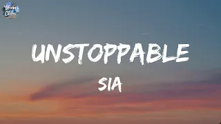 Sia Unstoppable (Lyrics) Ed Sheeran Shape of You One Direction Night Changes (Mix)