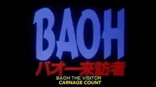 Baoh the Visitor (1991) Carnage Count