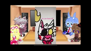 Fnaf 2 react to Mangle (2/4)