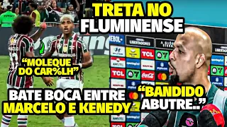 A D!SCUSSÃ0 FEIA ENTRE MARCEL0 E KENEDY QUE FEZ FELlPE MEL0 XlNGAR E FICAR TRANSTORNADO NA ENTREVIST