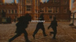 intentions - justin bieber ft. quavo (slowed + reverb)