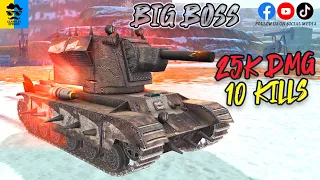 BIG BOSS Smasher WoT Blitz | Gameplay Episode