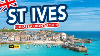 ST IVES CORNWALL | Full seafront tour of the holiday seaside town of St Ives