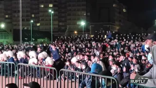 The fans of Khabib congratulate the victory in Dagistan