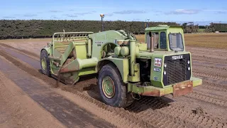 Building an Irrigation Pond - TeRex Land Scraper