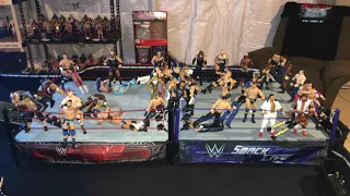 WWE 50 Man Battle Royal  RAW vs SMACKDOWN LIVE (November 2017)