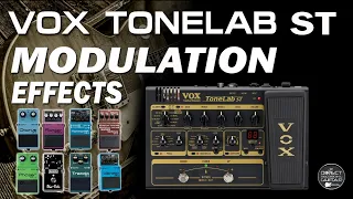 VOX TONELAB ST All Modulation Effects / Todas as Modulações.