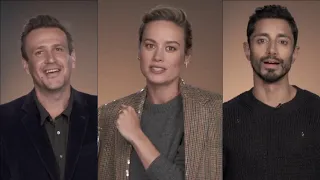 Brie Larson, Jason Segel, Riz Ahmed Play “Six Degrees Of Separation” With Vanity Fair