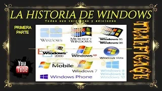 La Historia de Windows - Parte #1: Versiones 1.0  a  2.0 con todas sus ediciones.