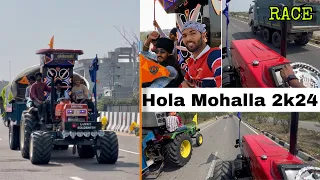 Turpe Shri Anandpur Sahib wal nu Tractor te ❤️ 🦖 Hola Mohalla 2k24