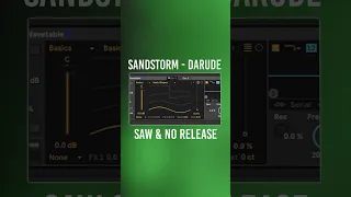 🚀 Darude Sandstorm in Ableton Wavetable