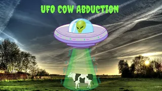 UFO Cow Abduction by RP Minis