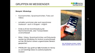 Webinar "Datensichere Kommunikation und Zusammenarbeit" Haus des Stiftens gGmbH