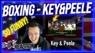 Key and Peele Boxing Conference | BRITS REACTION