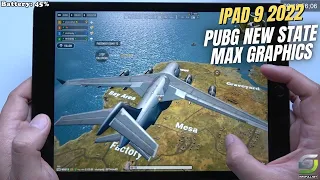 iPad 9 Pubg NEW STATE Max Setting | Max FPS Ultra Graphics