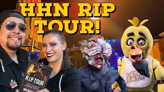 HHN HOLLYWOOD RIP TOUR 2023 |ALL HOUSES, EXCLUSIVE EXPERIENCES, PHOTO OPPORTUNITIES, FULL TOUR|