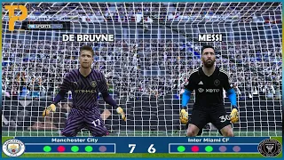 Goalkeeper Messi vs Goalkeeper K.Bruyne | Longest Penalty Shootout | Gameplay #messi