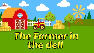 The Farmer in the Dell | Singalong Song 👨‍🌾🧑‍🌾👩‍🌾
