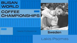 Lakis Psomas, Sweden | 2024 World Barista Championship | Semi-Finals