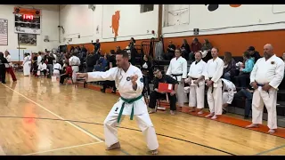 2024 KicksUSA Karate Nationals - 3rd Place - 35+ Intermediate/Advanced Kata - Uechi-Ryu Kanshu