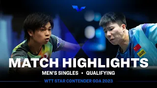 Xu Yingbin vs Yuta Tanaka | MS Qual | WTT Star Contender Goa 2023