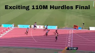 110M Hurdles Run Final - Khelo India University Games 2020