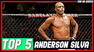 Anderson Silva As MELHORES Vitorias No UFC - Top 5