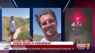 Search underway for missing person in Joshua Tree National Park
