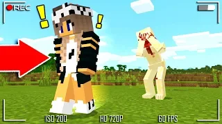 SHE *FREAKED* When SHE SAW SCP 096 in Minecraft Pocket Edition!