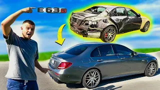 REBUILDING A WRECKED MERCEDES E63 AMG-S | Part 7 ITS DONE!!