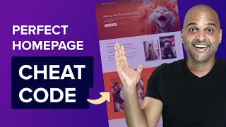 Perfect Homepage Design Explained + How to recreate WITH A CHEAT CODE!