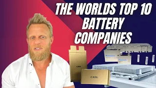 The 10 Biggest Battery COMPANIES In the World in 2023