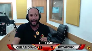 Ceilândia 0x3 Botafogo - Narração do primeiro gol de Kanu (Vitor Costa)