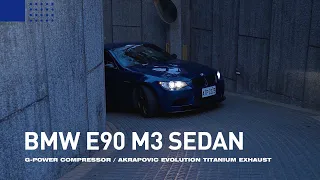 BMW M3 E90 SEDAN / M POWER V8 Exhaust Sound