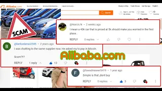 Be aware of scams on Alibaba when buying a car - Procedures when buying a car on Alibaba