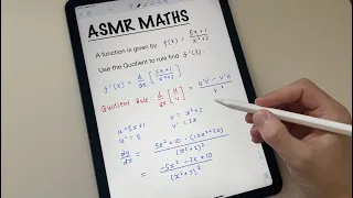 ASMR Solving MATHS Problems for SLEEP