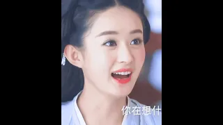 #zhaoliying when she is happy