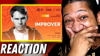 Reaction to Improver 🇷🇺 I Grand Beatbox Battle World League 2021 I Solo Elimination