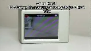 GoPro Hero2 Testing LCD BacPac Battery Life (recording) & Heat - GoPro Tip #121 | MicBergsma