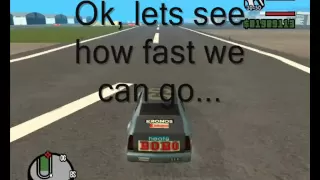 GTA San Andreas fast cars tutorial (handling.cfg)