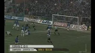 Sampdoria 0-1 Juventus - Campionato 1996/97