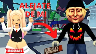 😱❌ POR ESTA RAZÓN NO ACEPTES DULCES DE DESCONOCIDOS | Mini película BROOKHAVEN ROBLOX | Valery Rm