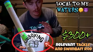 NEW SwimBait Rod Unboxing / Tackle I’m Catching Fish With!! (Discount Tackle/Megabass)