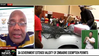 Home Affairs Minister Aaron Motsoaledi sheds light on Zimbabwe exemption permits extension